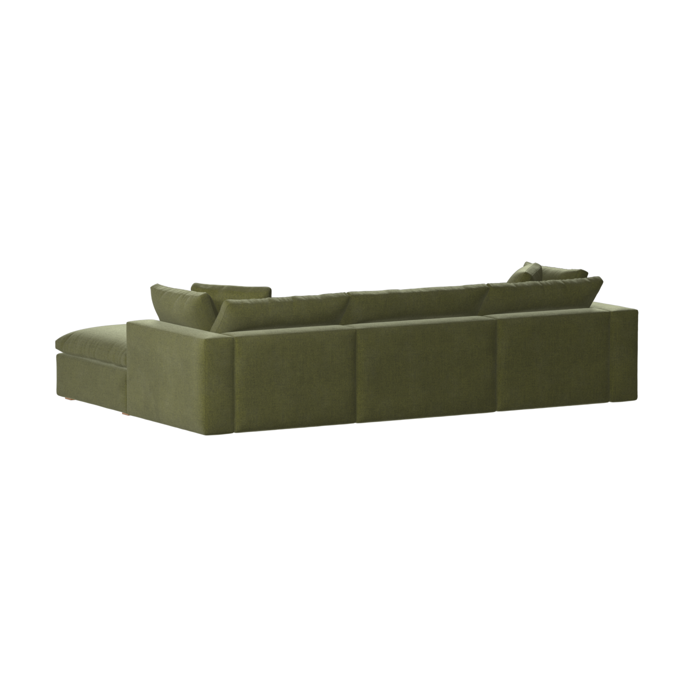 Ari three seater modular corner Sofa With Full Fabric Customisation