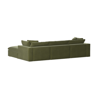 Ari three seater modular corner Sofa With Full Fabric Customisation