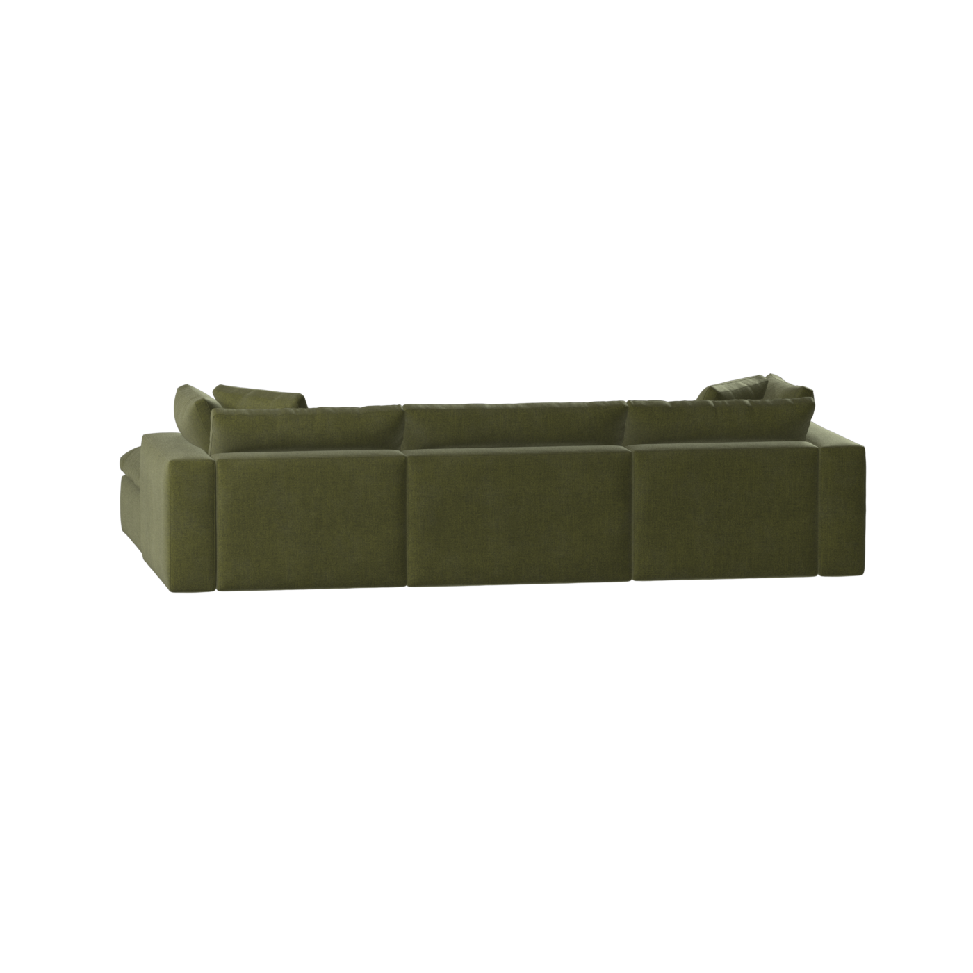 Ari three seater modular corner Sofa With Full Fabric Customisation