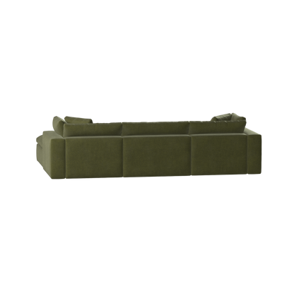 Ari three seater modular corner Sofa With Full Fabric Customisation