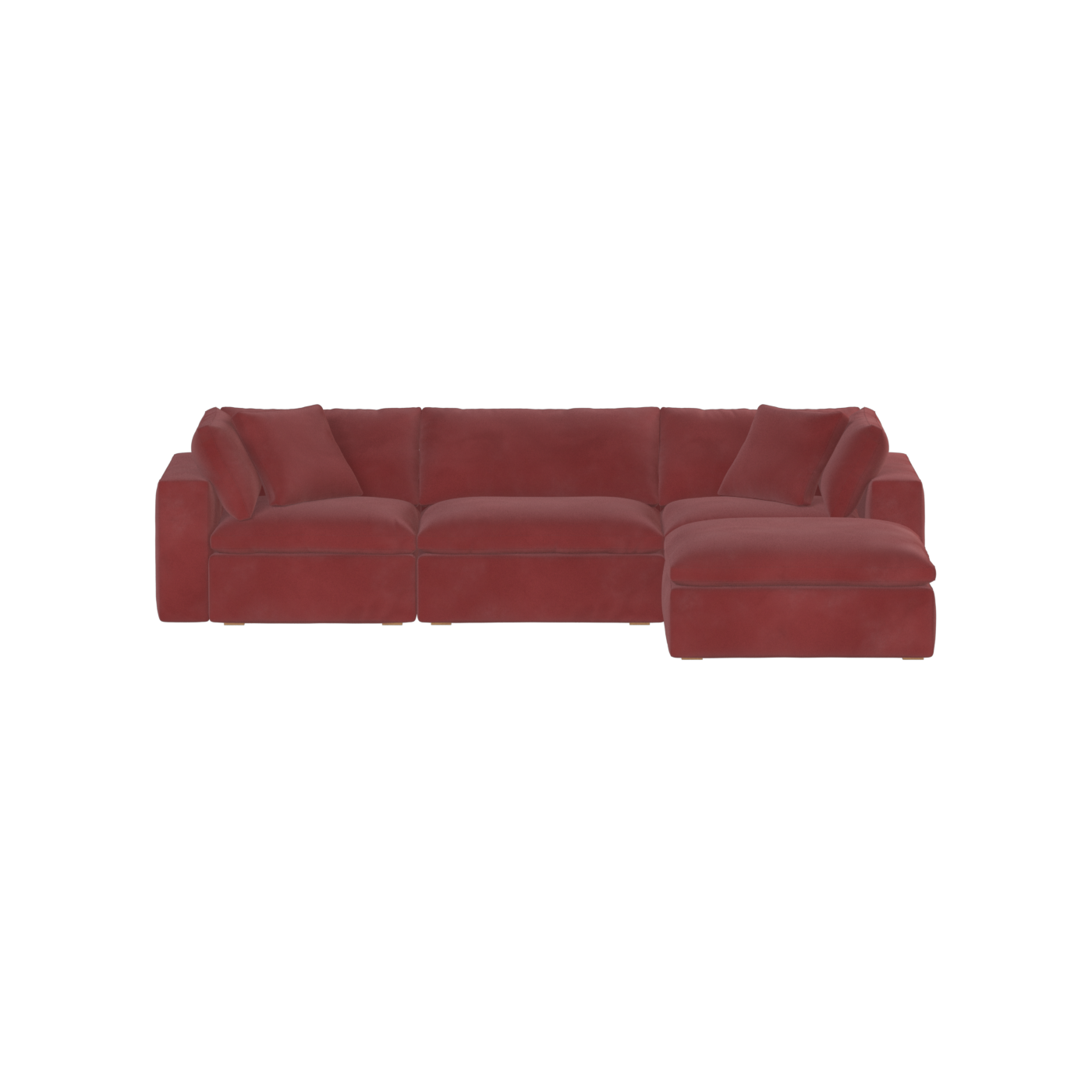 Ari dreisitziges modulares Ecksofa