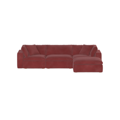 Ari dreisitziges modulares Ecksofa