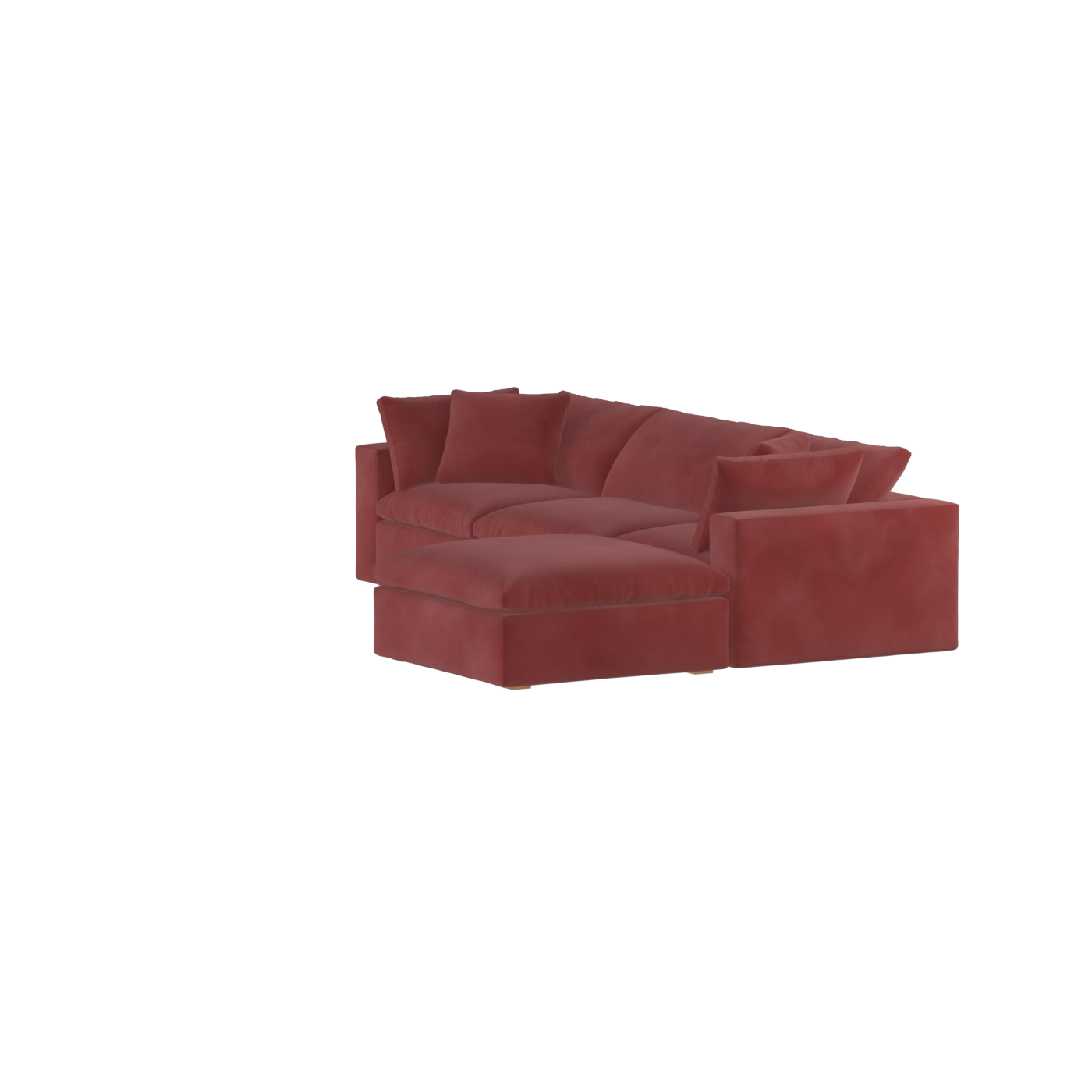 Ari dreisitziges modulares Ecksofa