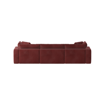 Ari dreisitziges modulares Ecksofa