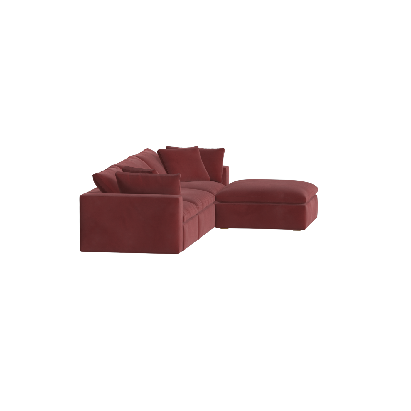 Ari dreisitziges modulares Ecksofa