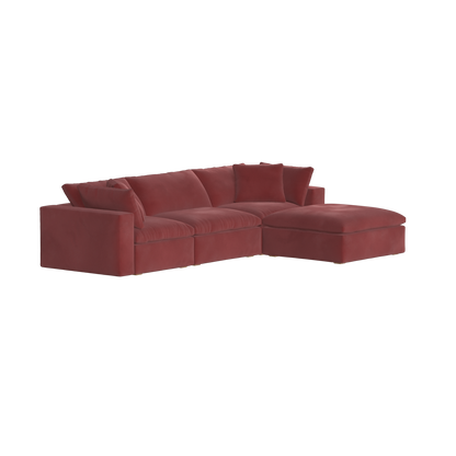Ari dreisitziges modulares Ecksofa