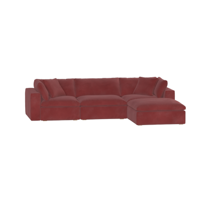 Ari dreisitziges modulares Ecksofa