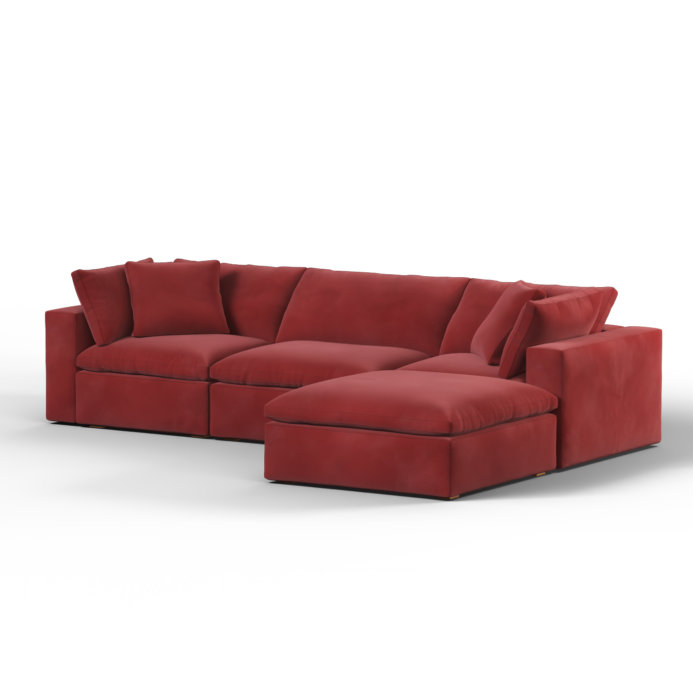 Ari dreisitziges modulares Ecksofa