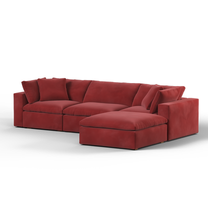 Ari dreisitziges modulares Ecksofa