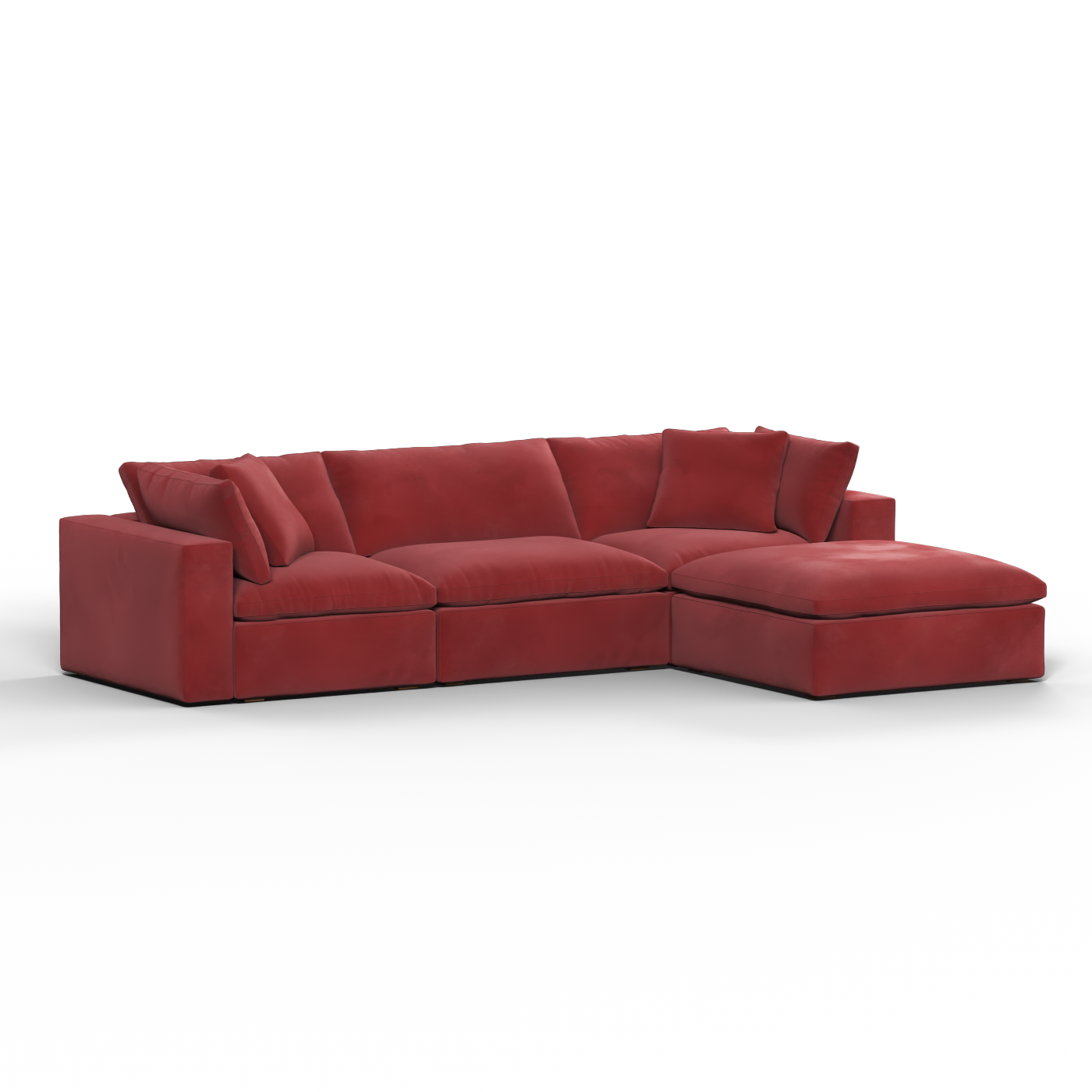 Ari dreisitziges modulares Ecksofa