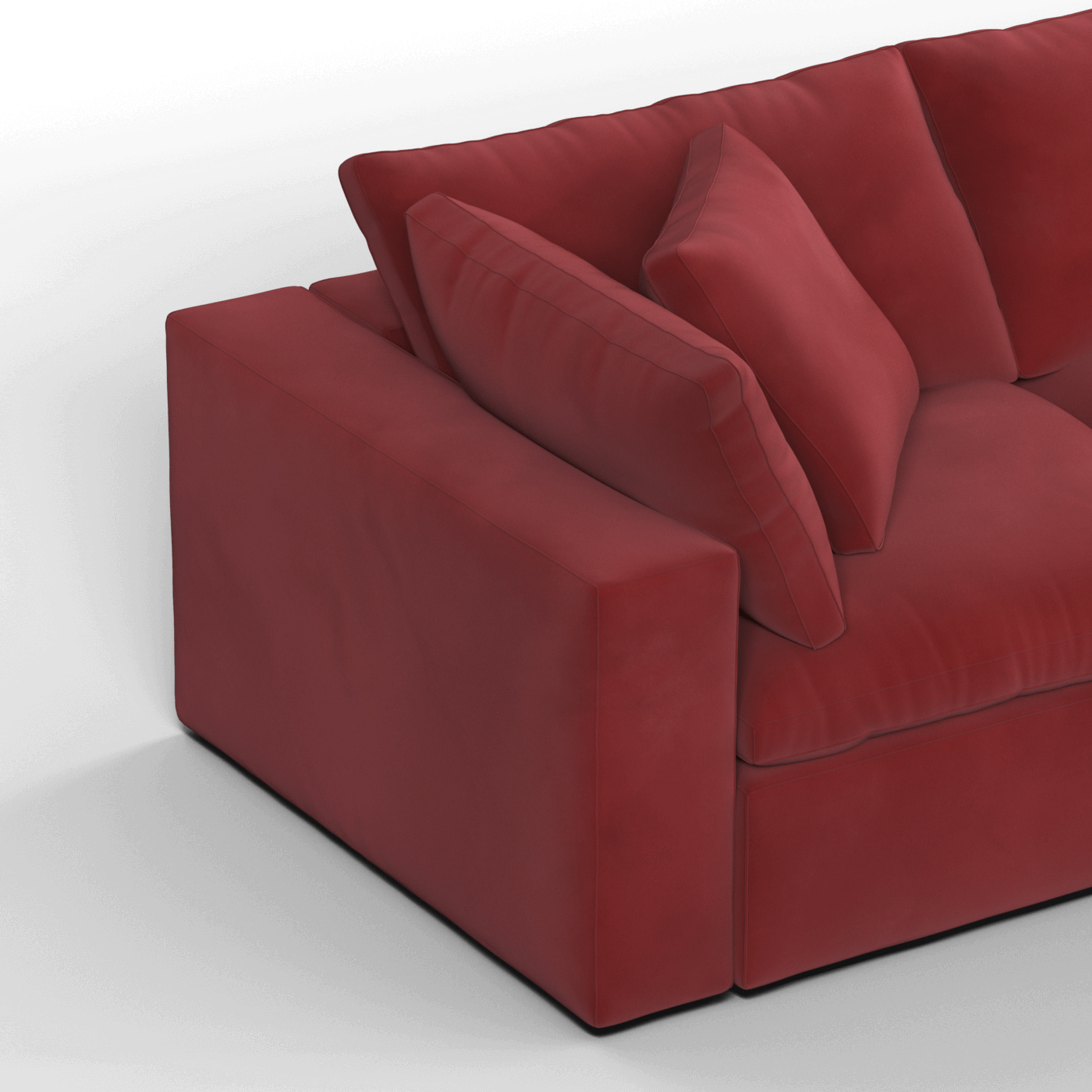 Ari dreisitziges modulares Ecksofa