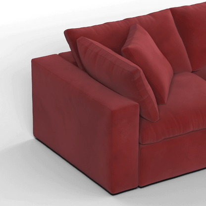 Ari dreisitziges modulares Ecksofa