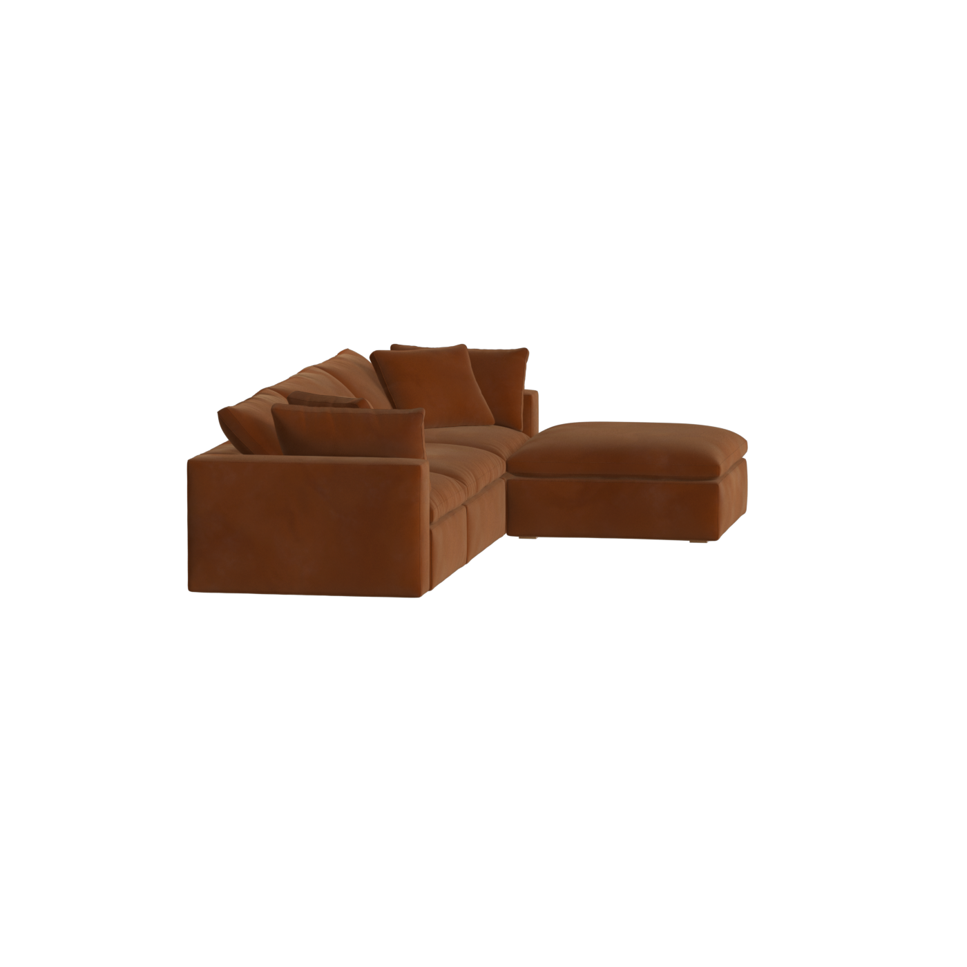 Ari dreisitziges modulares Ecksofa