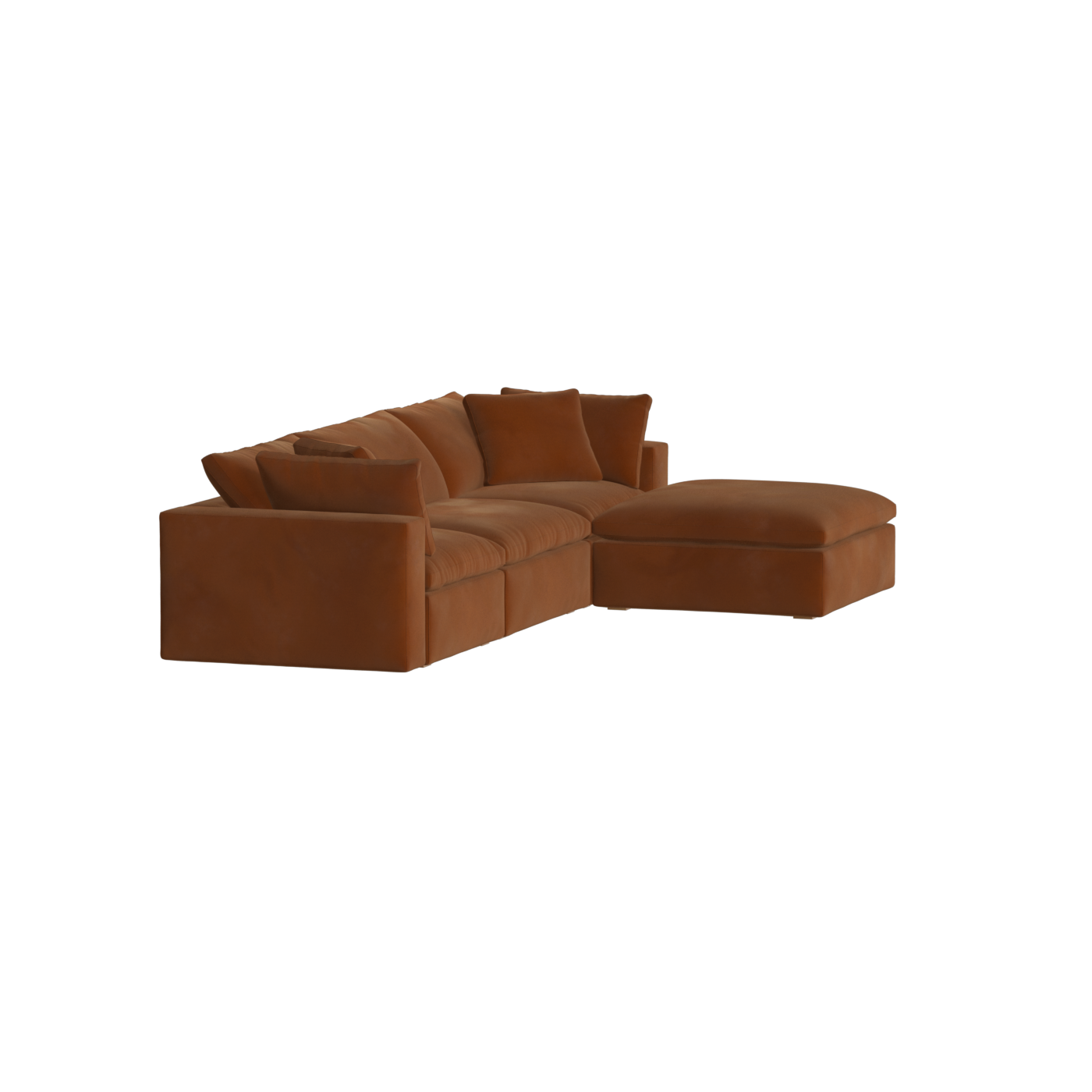 Ari dreisitziges modulares Ecksofa