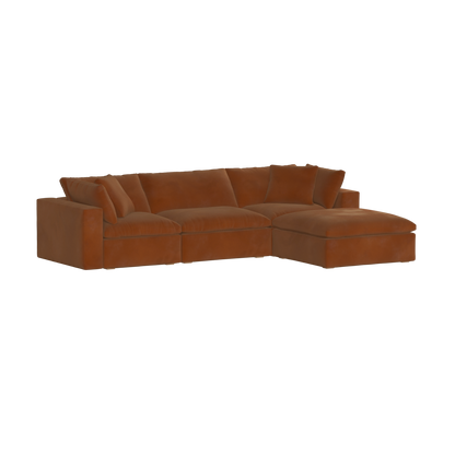 Ari dreisitziges modulares Ecksofa