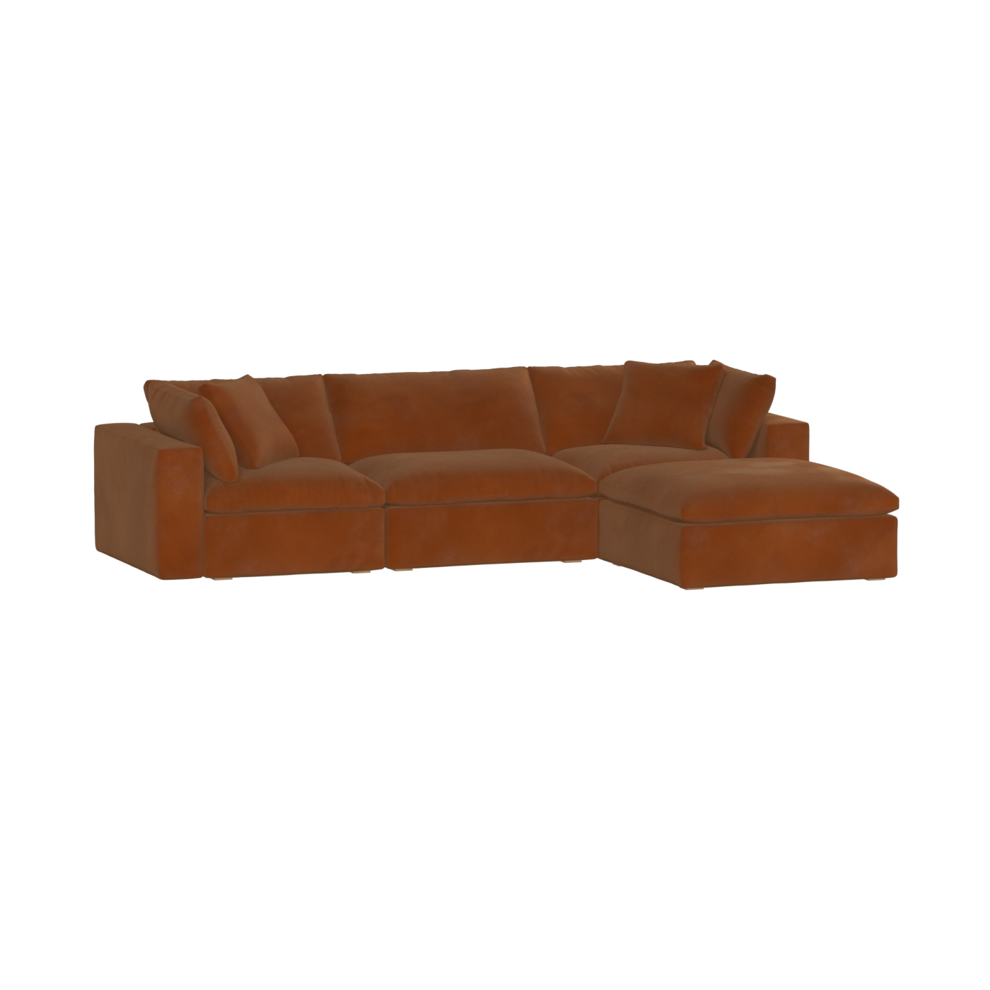 Ari dreisitziges modulares Ecksofa