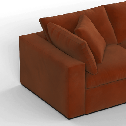 Ari dreisitziges modulares Ecksofa