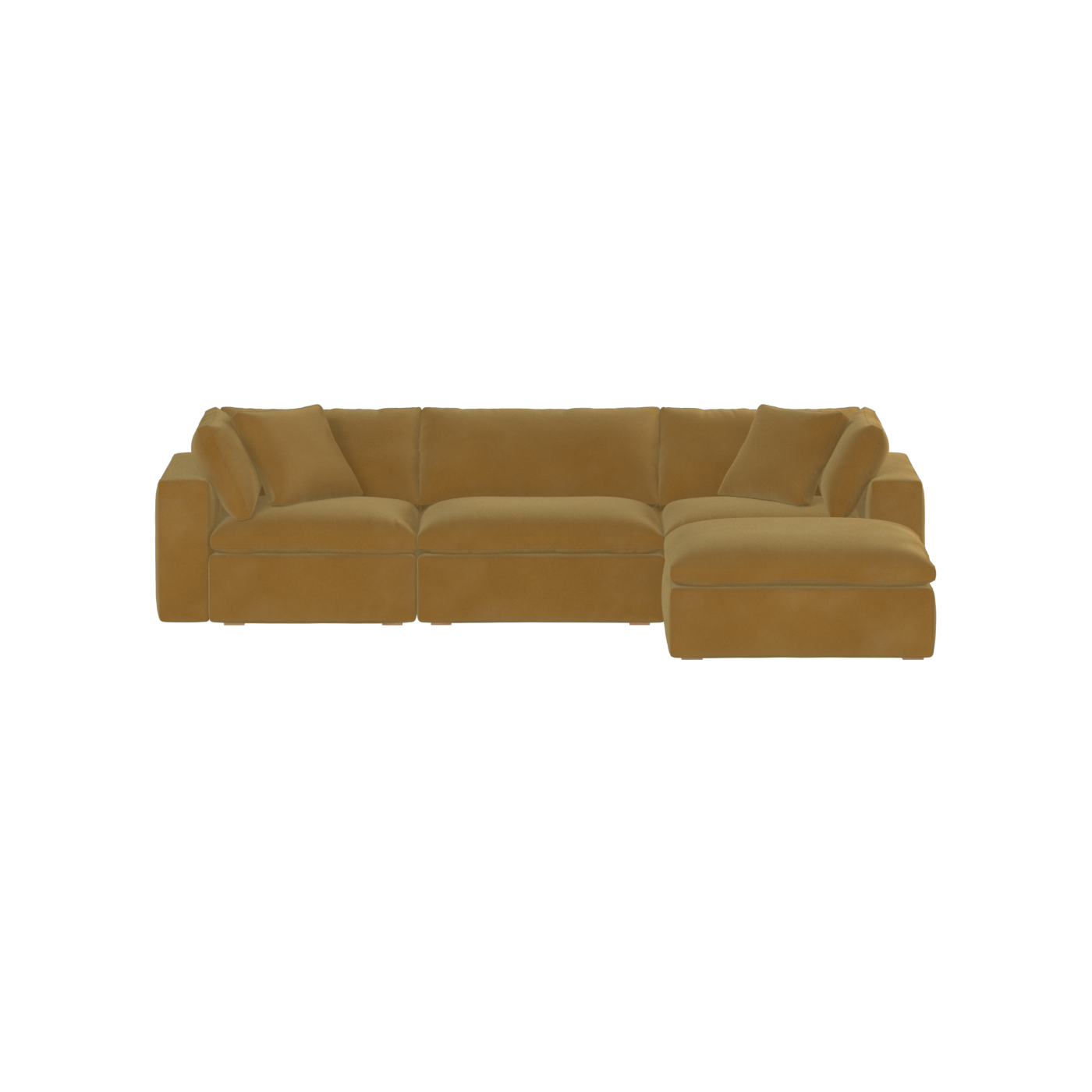 Ari dreisitziges modulares Ecksofa