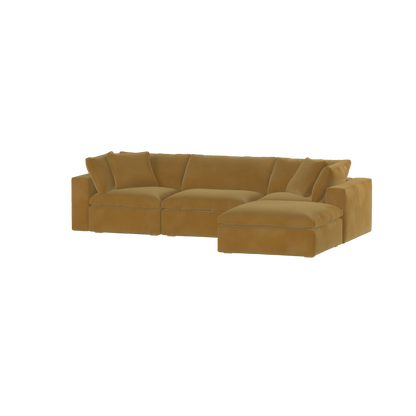 Ari dreisitziges modulares Ecksofa