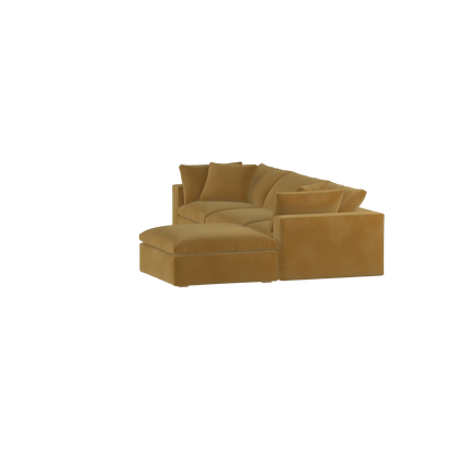 Ari dreisitziges modulares Ecksofa