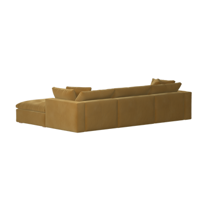 Ari dreisitziges modulares Ecksofa