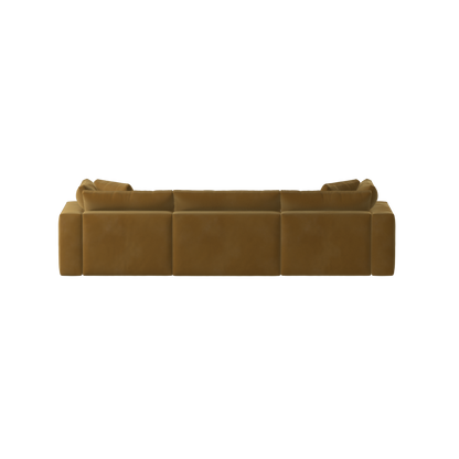 Ari dreisitziges modulares Ecksofa