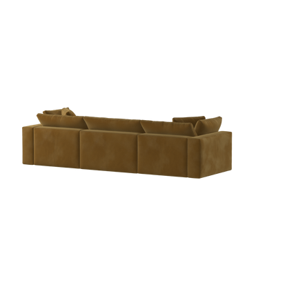 Ari dreisitziges modulares Ecksofa