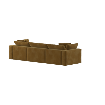 Ari dreisitziges modulares Ecksofa