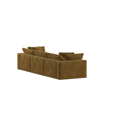 Ari dreisitziges modulares Ecksofa