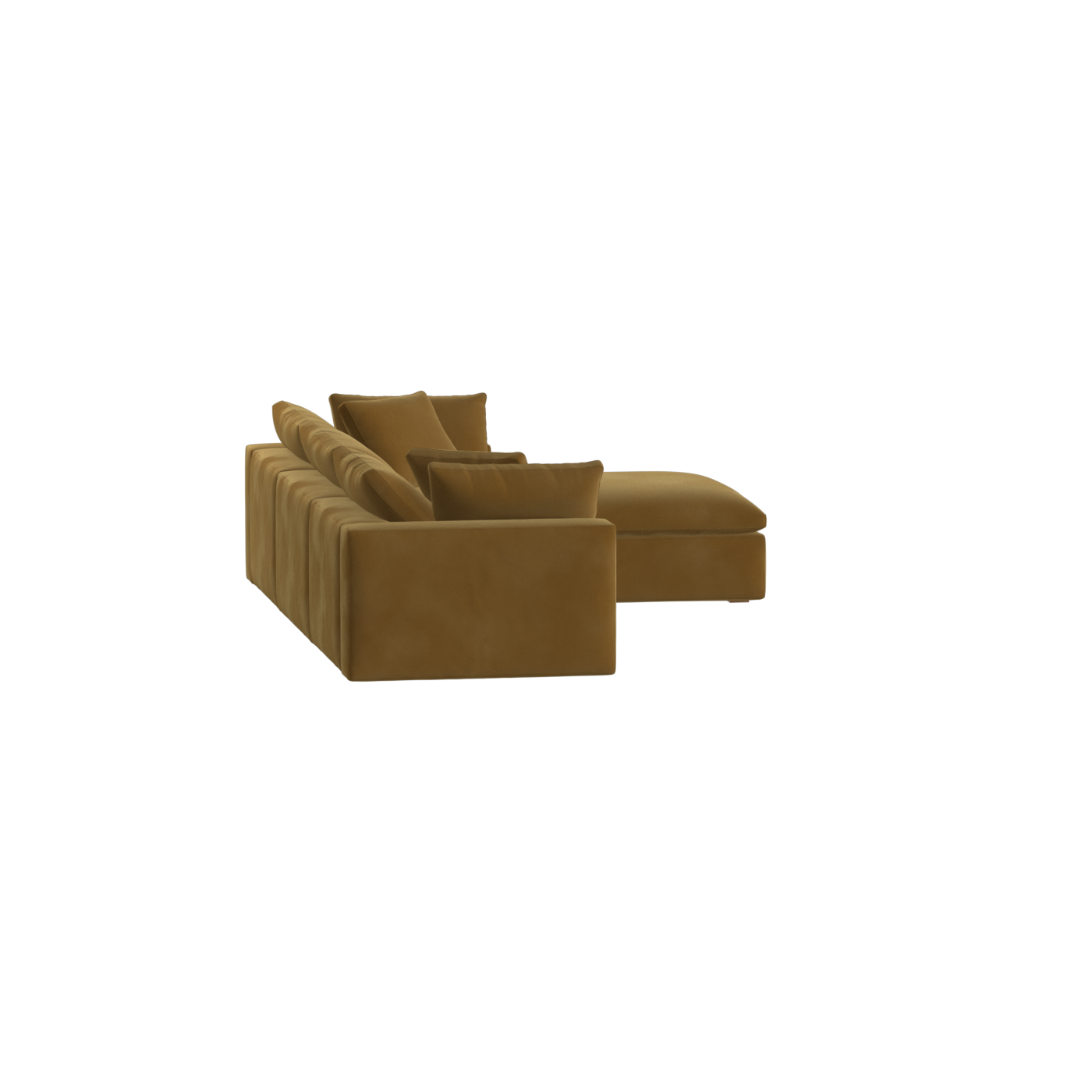 Ari dreisitziges modulares Ecksofa