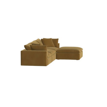 Ari dreisitziges modulares Ecksofa
