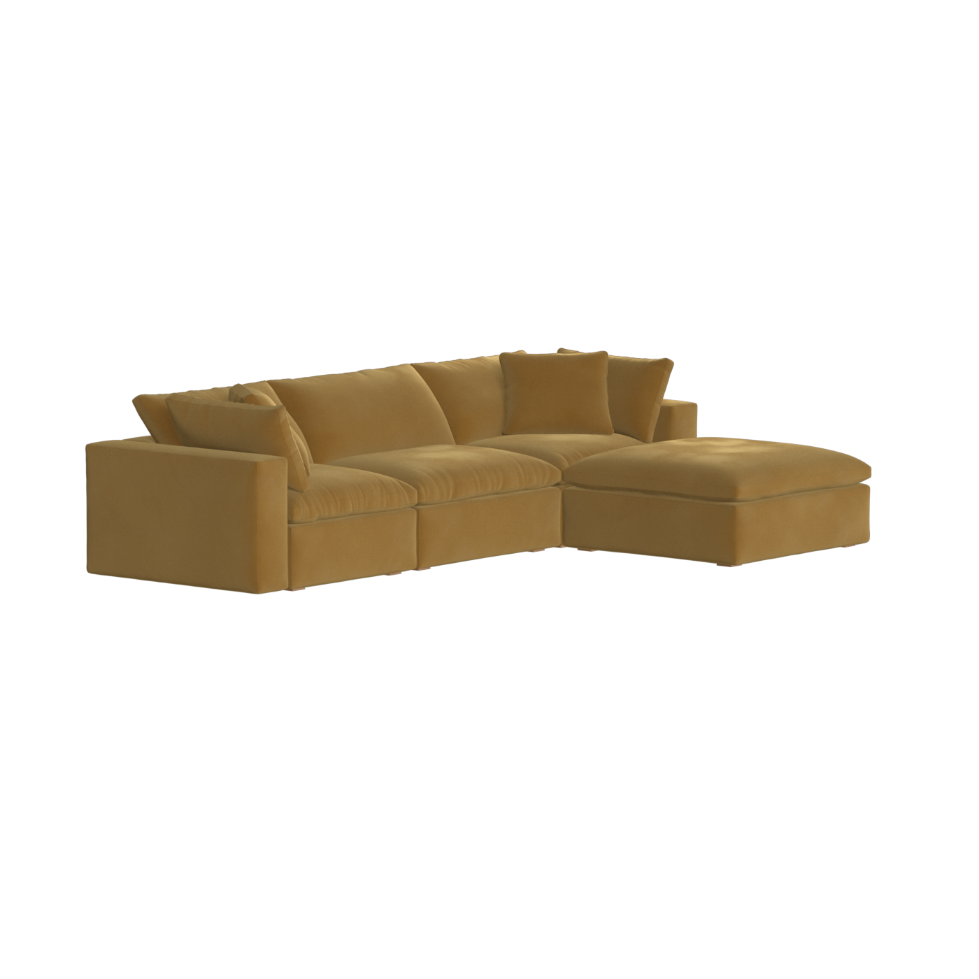 Ari dreisitziges modulares Ecksofa