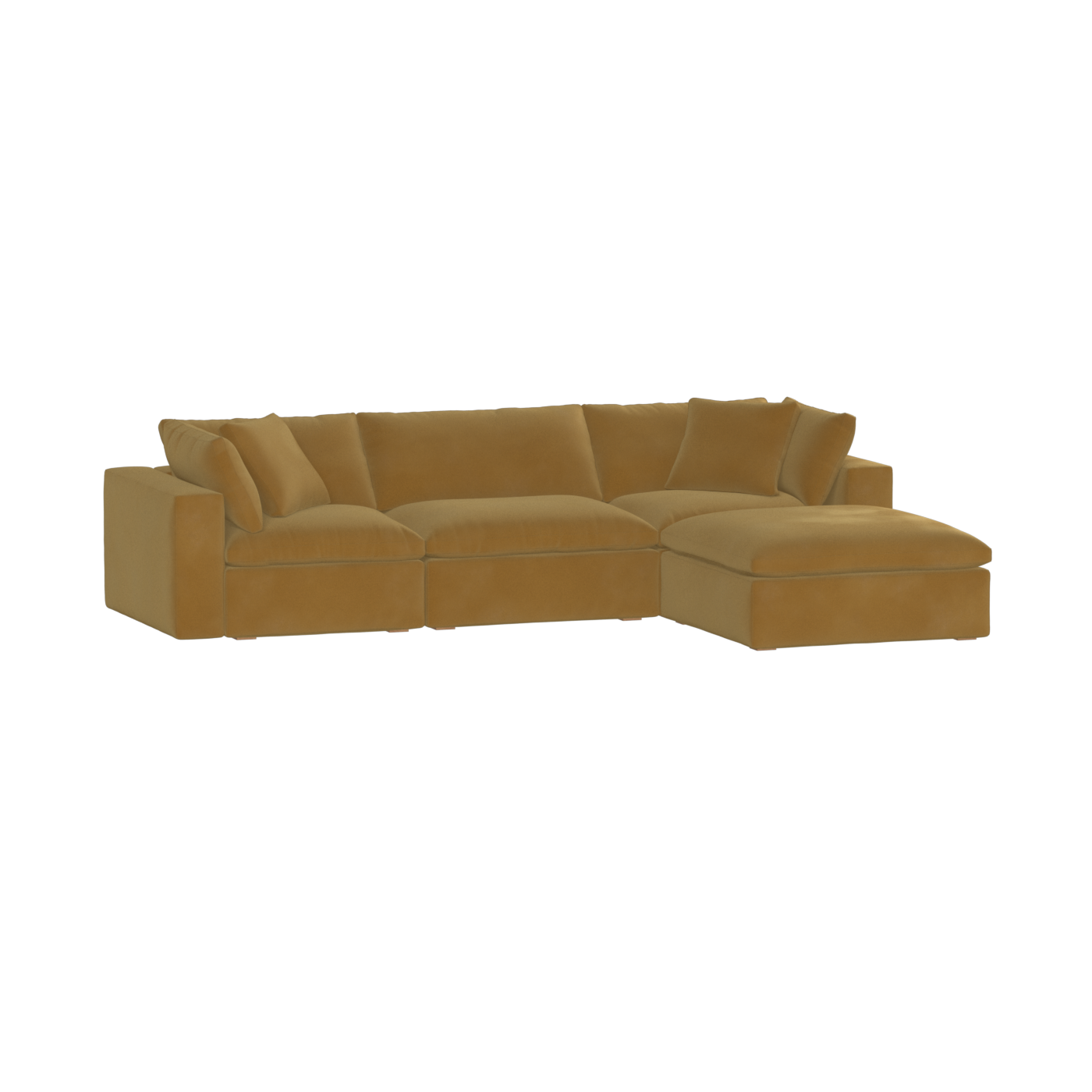 Ari dreisitziges modulares Ecksofa