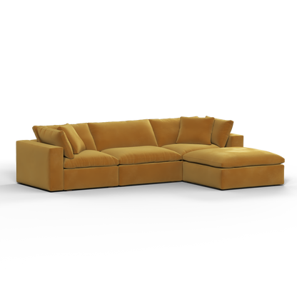 Ari dreisitziges modulares Ecksofa