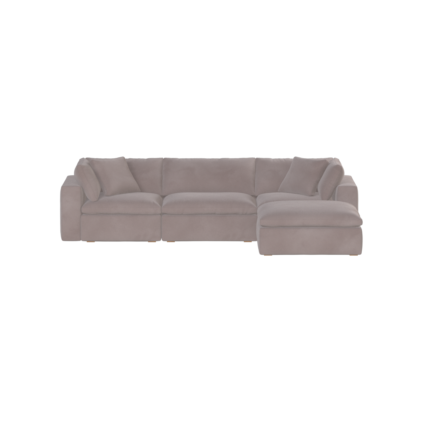 Ari dreisitziges modulares Ecksofa