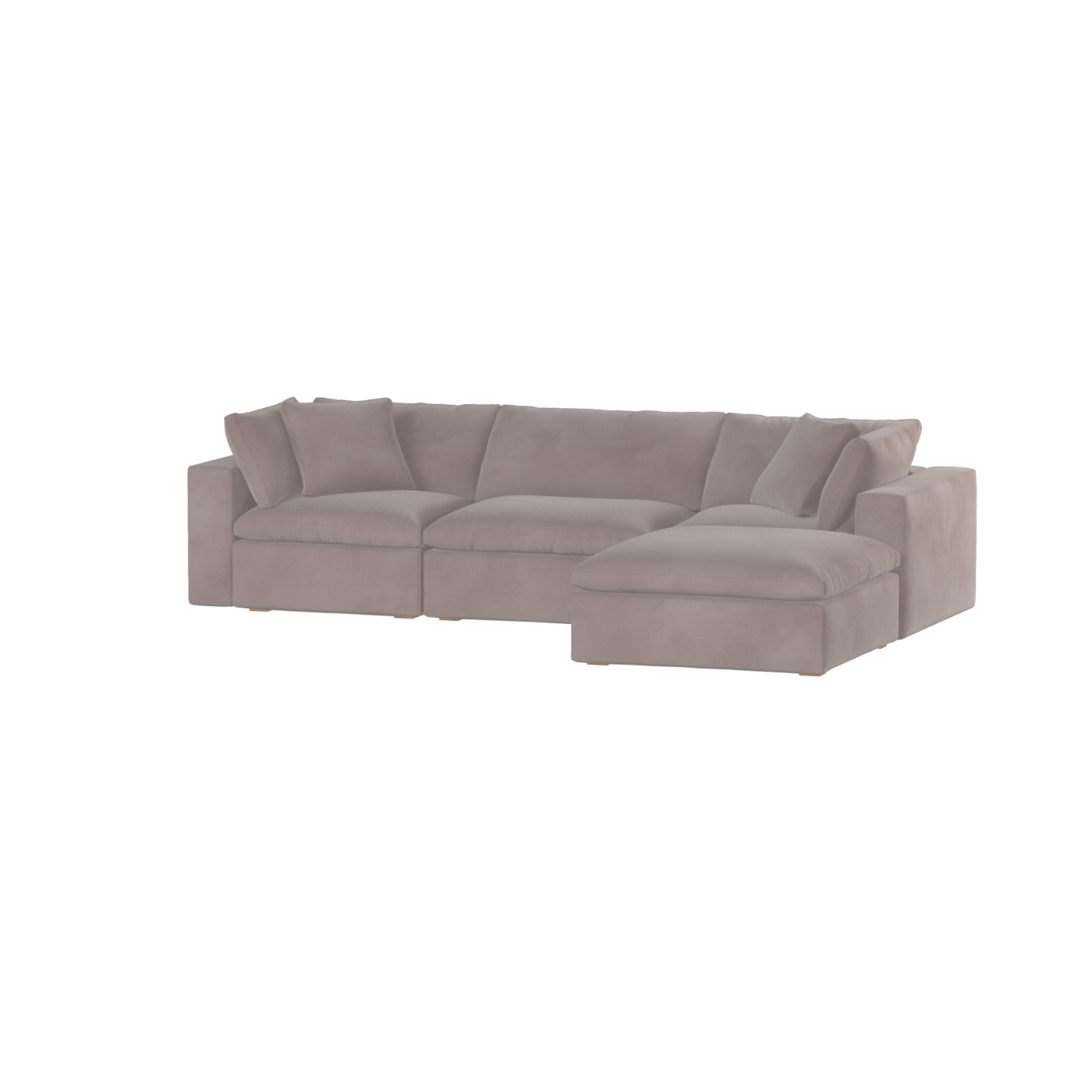 Ari dreisitziges modulares Ecksofa