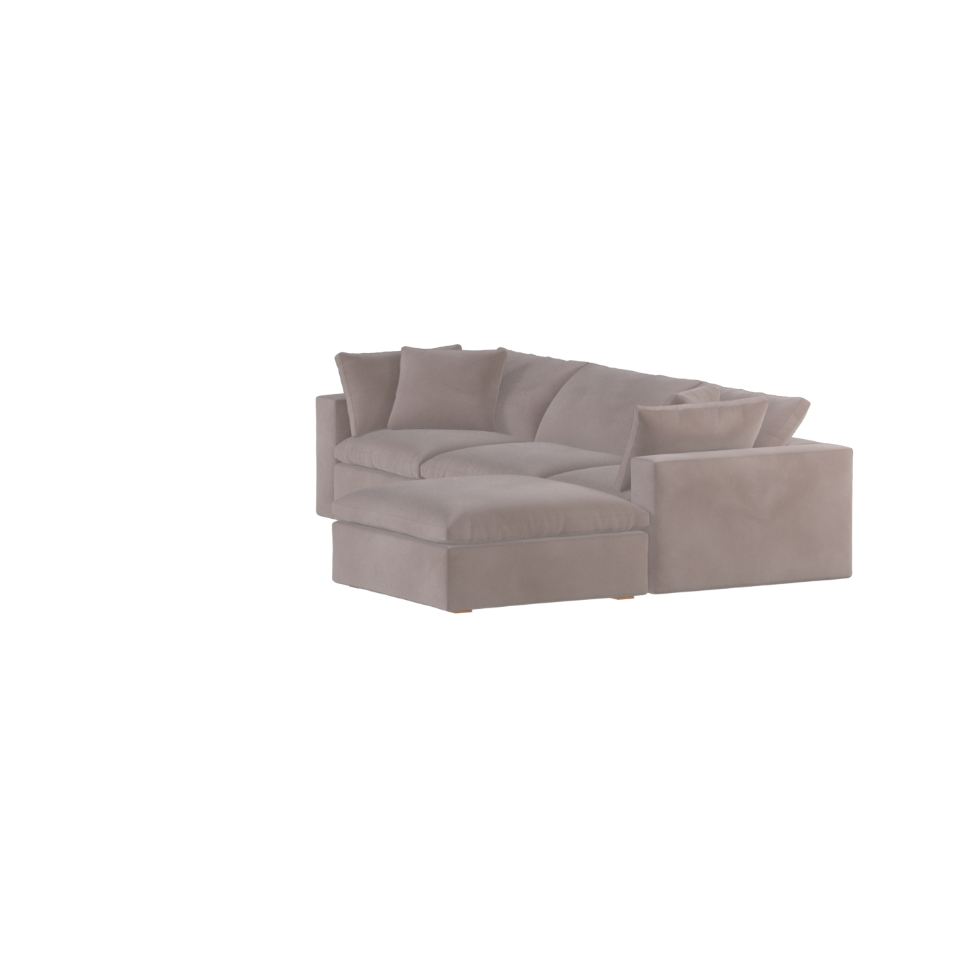 Ari dreisitziges modulares Ecksofa