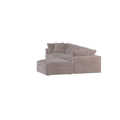 Ari dreisitziges modulares Ecksofa