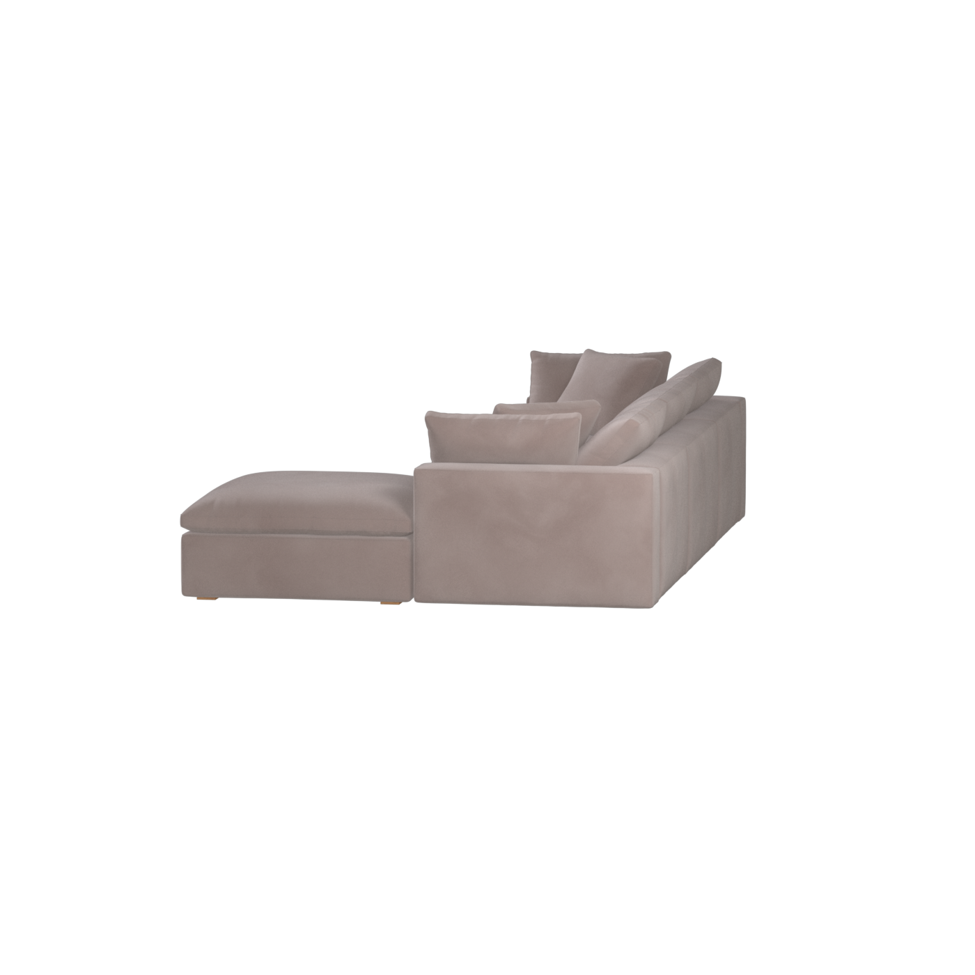 Ari dreisitziges modulares Ecksofa