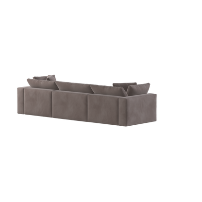 Ari dreisitziges modulares Ecksofa