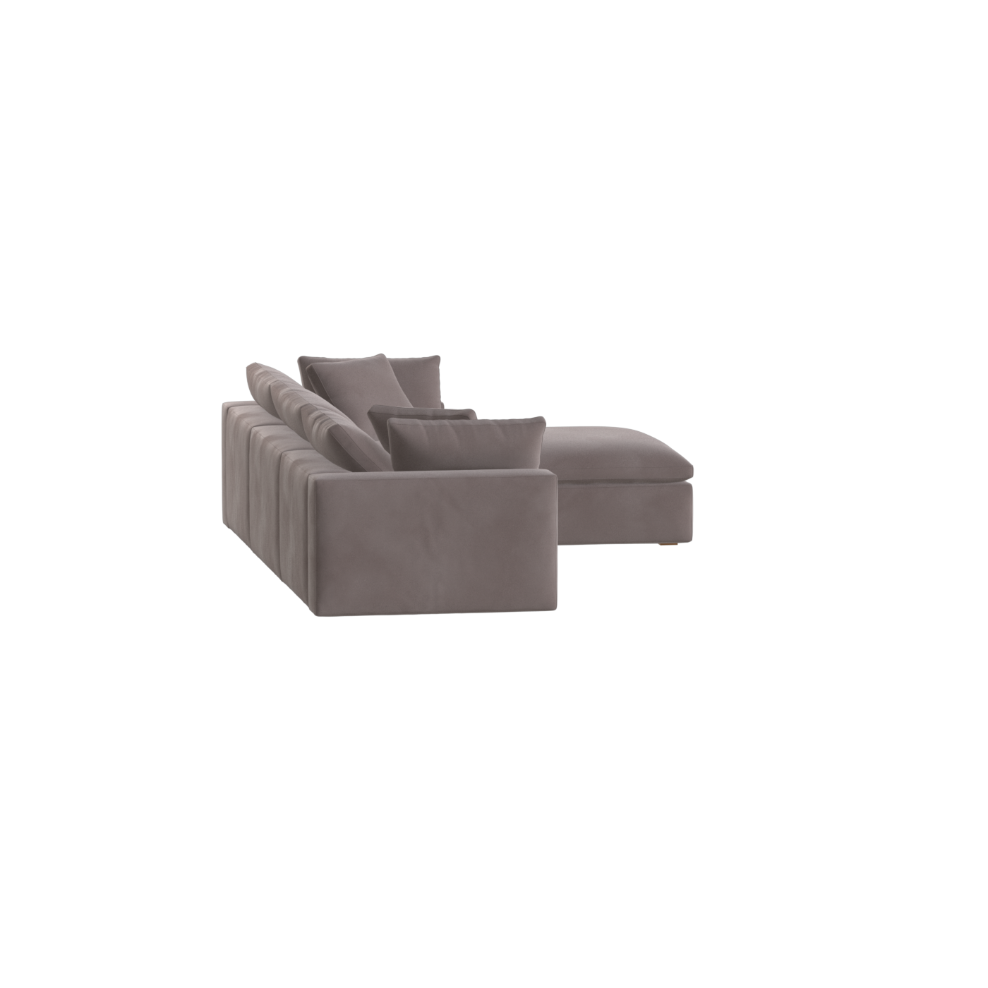 Ari dreisitziges modulares Ecksofa