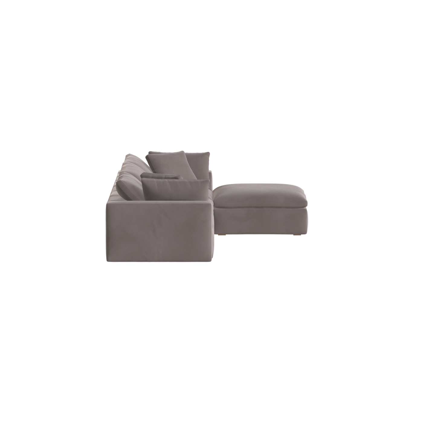Ari dreisitziges modulares Ecksofa