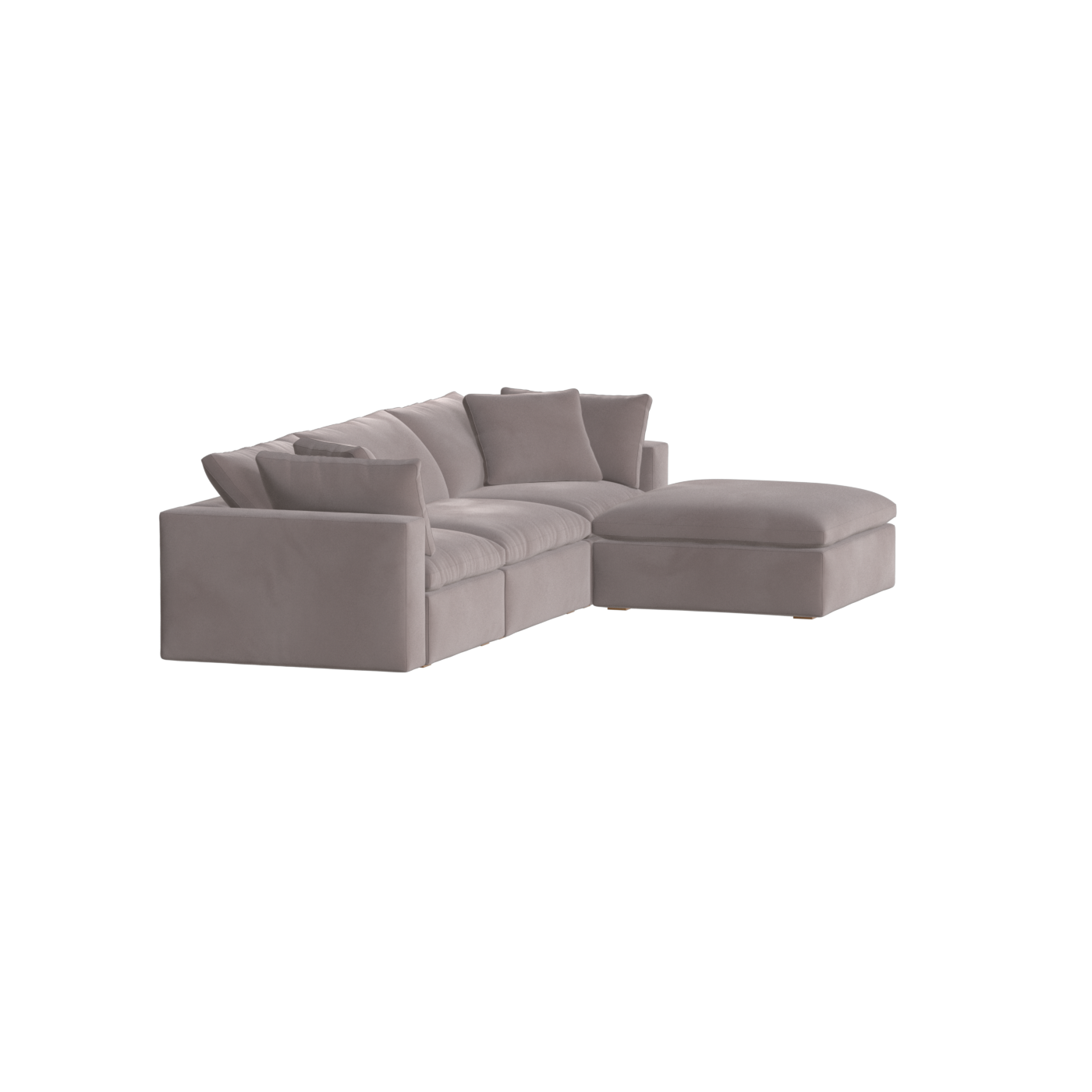 Ari dreisitziges modulares Ecksofa