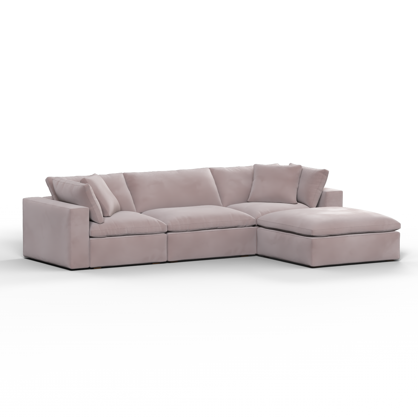 Ari dreisitziges modulares Ecksofa