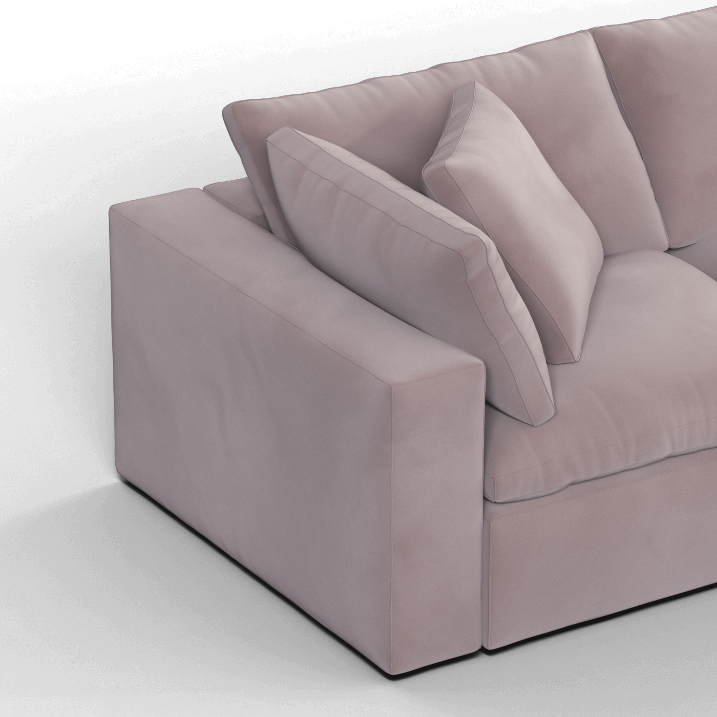 Ari dreisitziges modulares Ecksofa