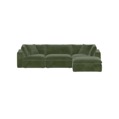 Ari dreisitziges modulares Ecksofa
