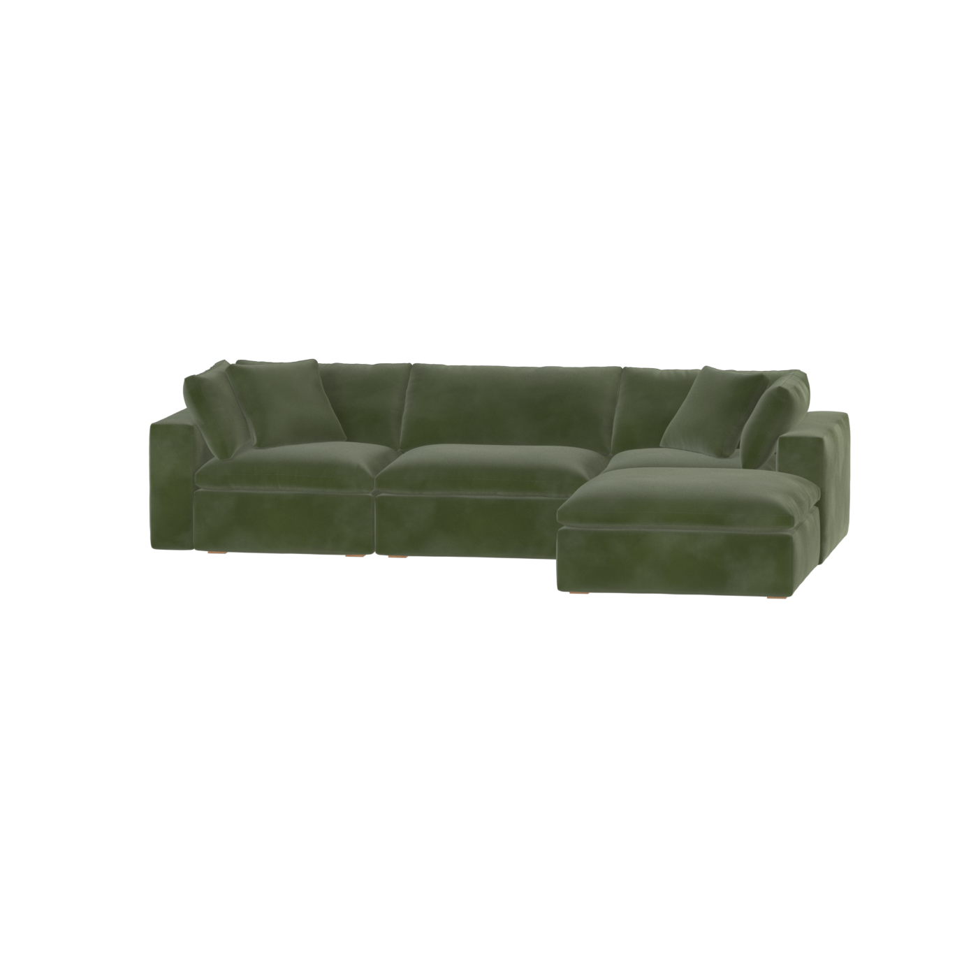 Ari dreisitziges modulares Ecksofa