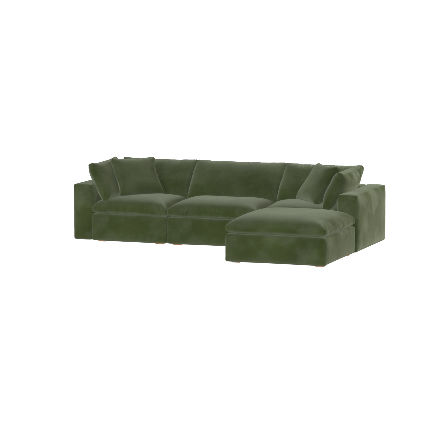 Ari dreisitziges modulares Ecksofa