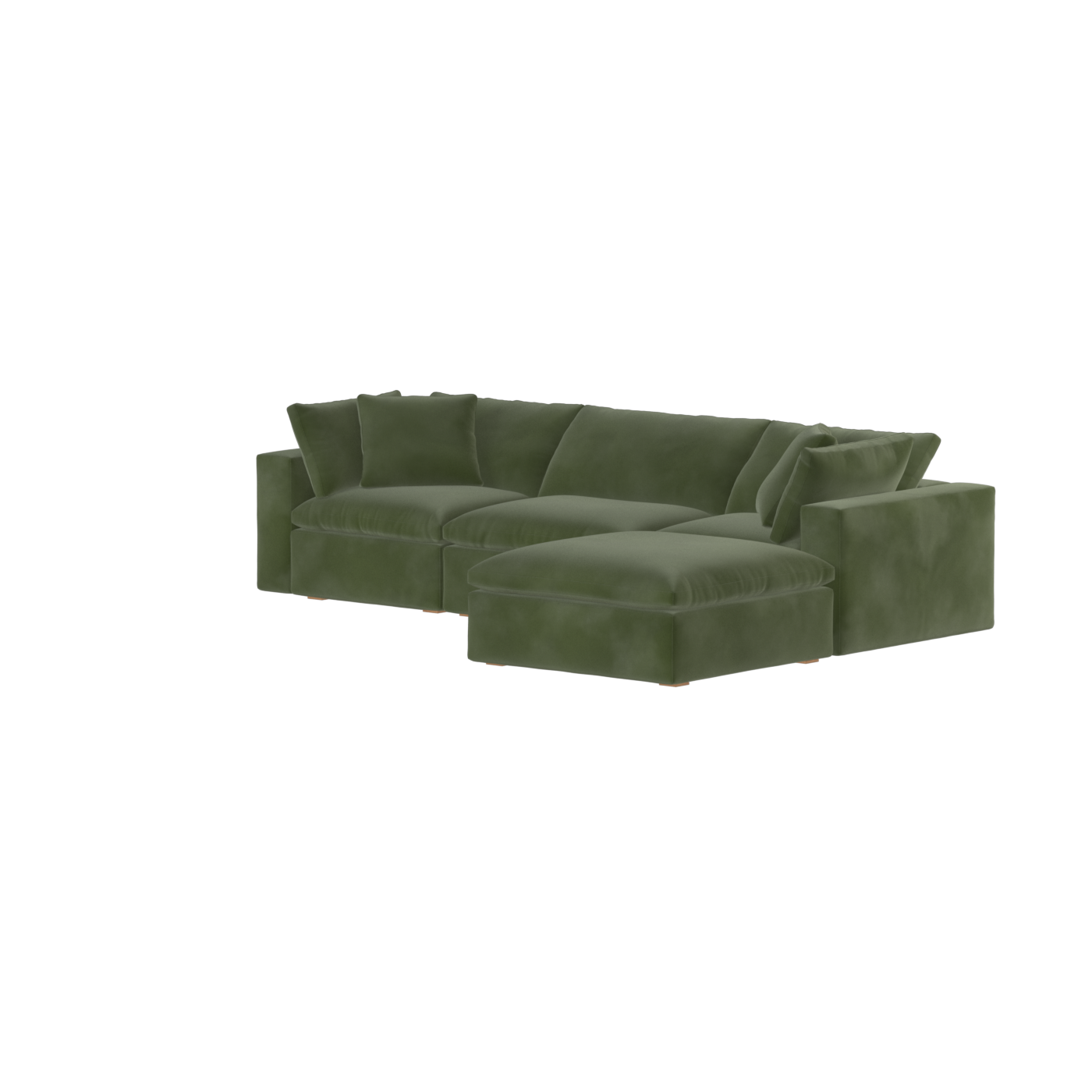 Ari dreisitziges modulares Ecksofa