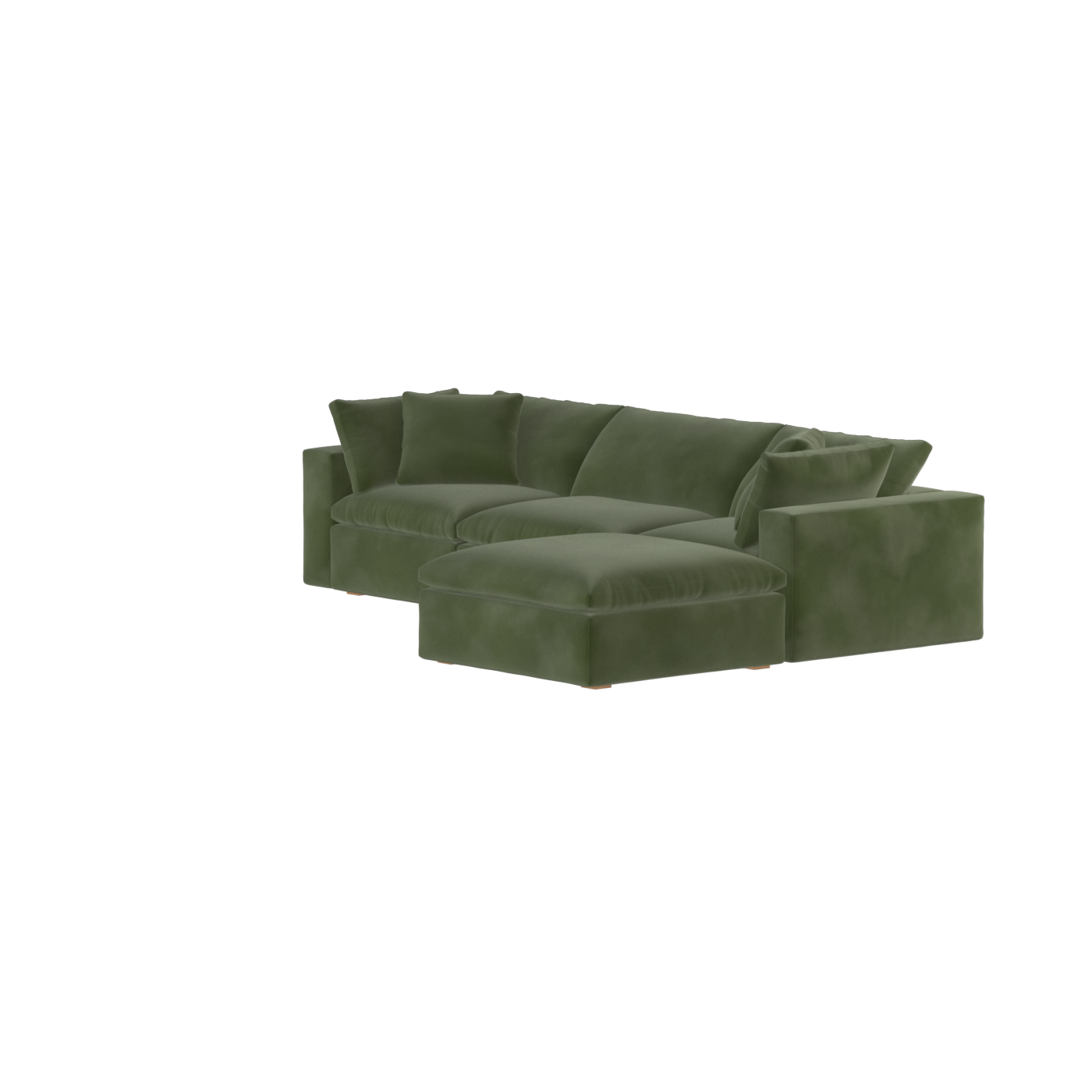 Ari dreisitziges modulares Ecksofa